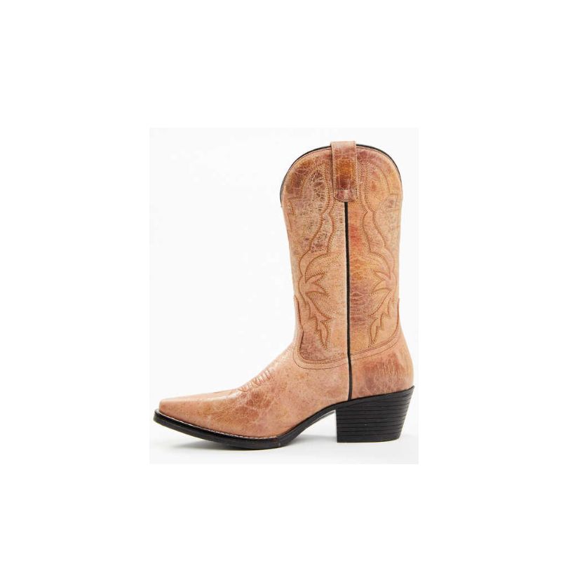 LAREDO - WOMEN'S BRANDIE WESTERN BOOTS - SNIP TOE-COGNAC