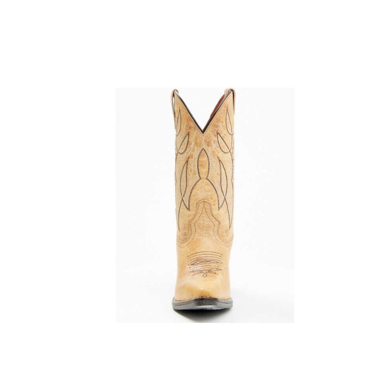 LAREDO - WOMEN'S LIVIA WESTERN BOOTS - SNIP TOE-CARAMEL