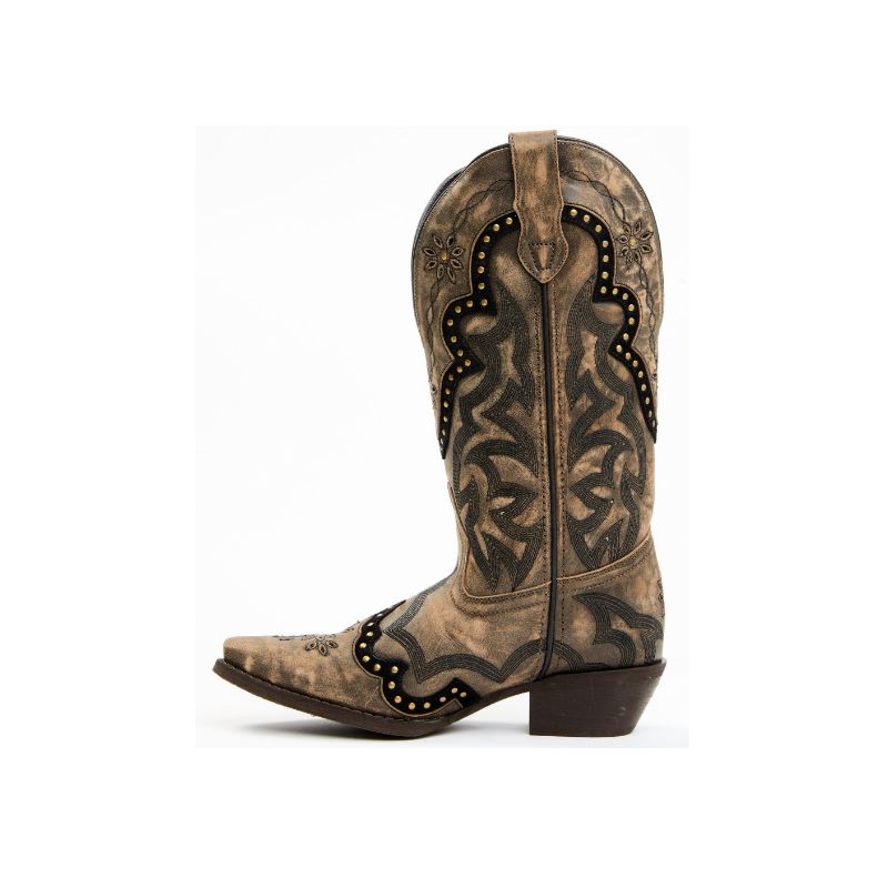 LAREDO - WOMEN'S SKYLA FLORAL STUDDED WESTERN PERFORMANCE BOOTS