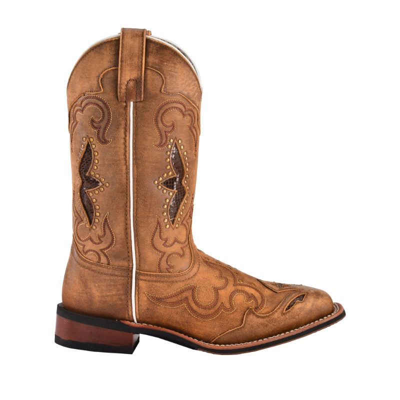 LAREDO - WOMEN'S SPELLBOUND WESTERN PERFORMANCE BOOTS - BROAD SQ