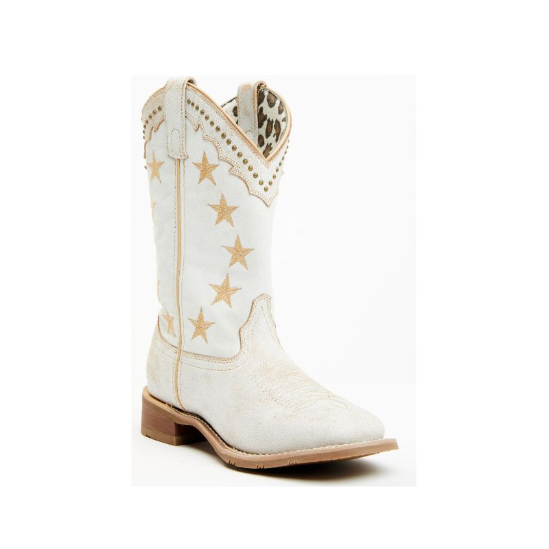 LAREDO - WOMEN'S EARLY STAR 11" STUDDED WESTERN PERFORMANCE BOOT - Click Image to Close